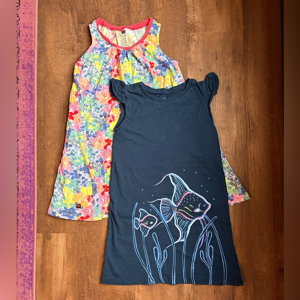 Tea Collection Size 6-7 dress bundle